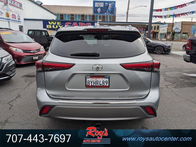 used 2021 Toyota Highlander car, priced at $43,995