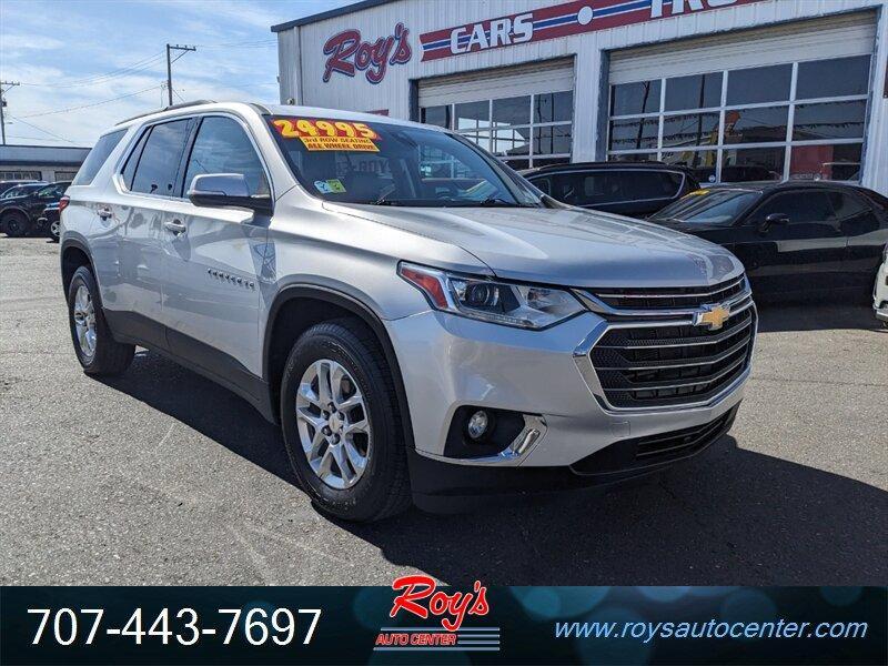used 2021 Chevrolet Traverse car, priced at $24,995
