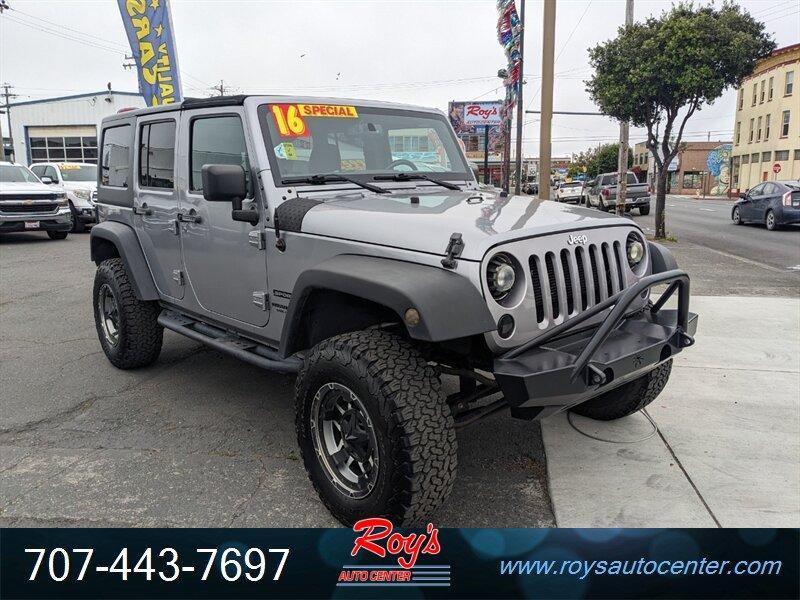used 2016 Jeep Wrangler Unlimited car, priced at $22,995