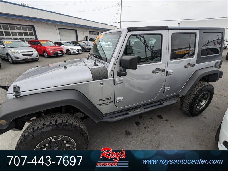 used 2016 Jeep Wrangler Unlimited car, priced at $22,995