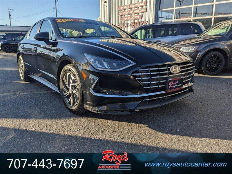 used 2021 Hyundai Sonata Hybrid car, priced at $19,995