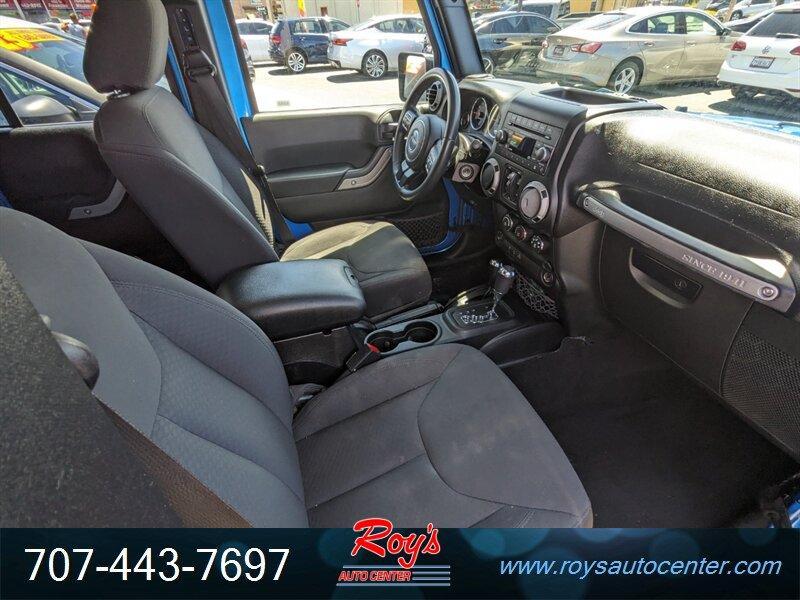 used 2015 Jeep Wrangler Unlimited car, priced at $23,995