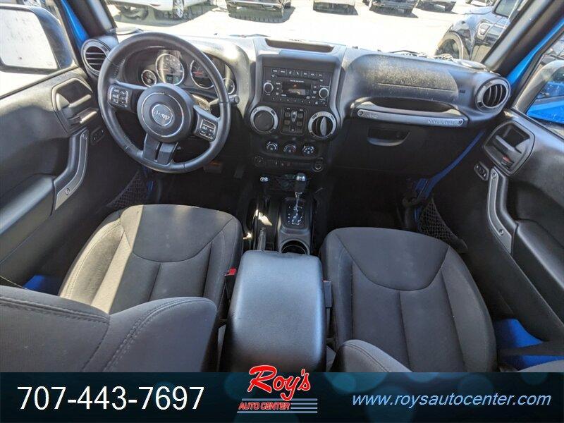 used 2015 Jeep Wrangler Unlimited car, priced at $23,995