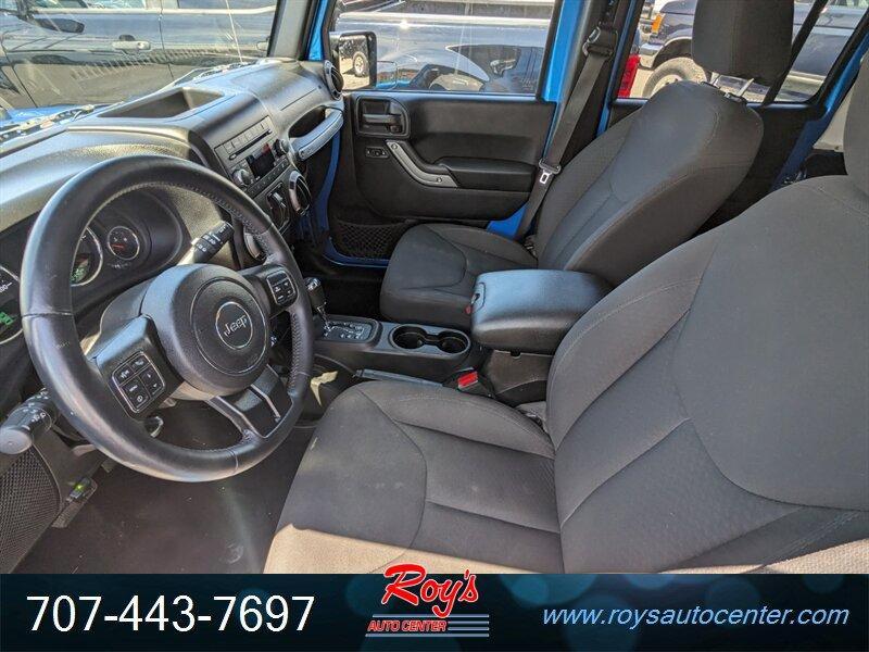 used 2015 Jeep Wrangler Unlimited car, priced at $23,995