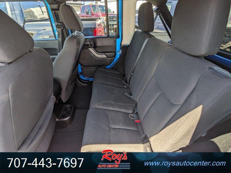 used 2015 Jeep Wrangler Unlimited car, priced at $23,995