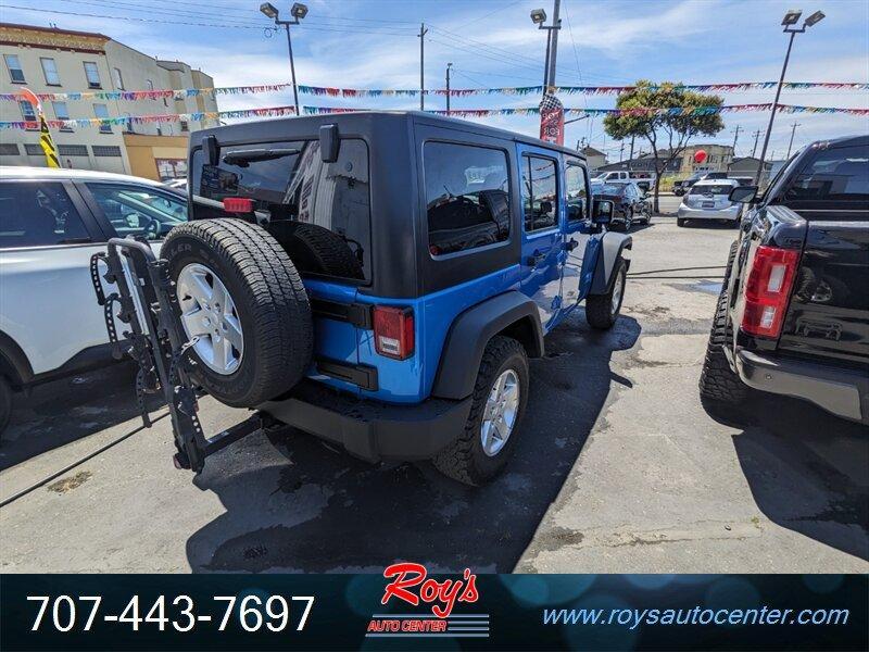 used 2015 Jeep Wrangler Unlimited car, priced at $23,995