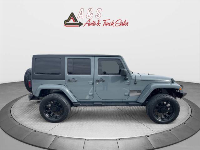 used 2015 Jeep Wrangler Unlimited car, priced at $17,990