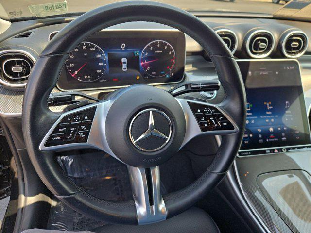 used 2023 Mercedes-Benz C-Class car, priced at $33,990