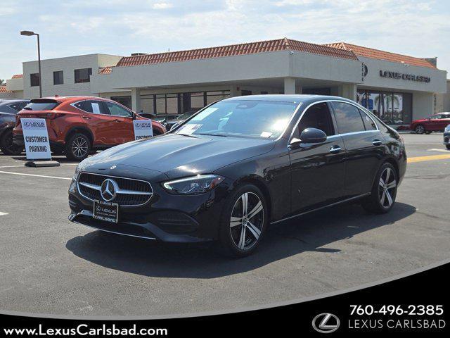 used 2023 Mercedes-Benz C-Class car, priced at $33,990