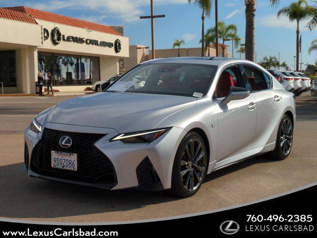 used 2023 Lexus IS 350 car, priced at $46,990