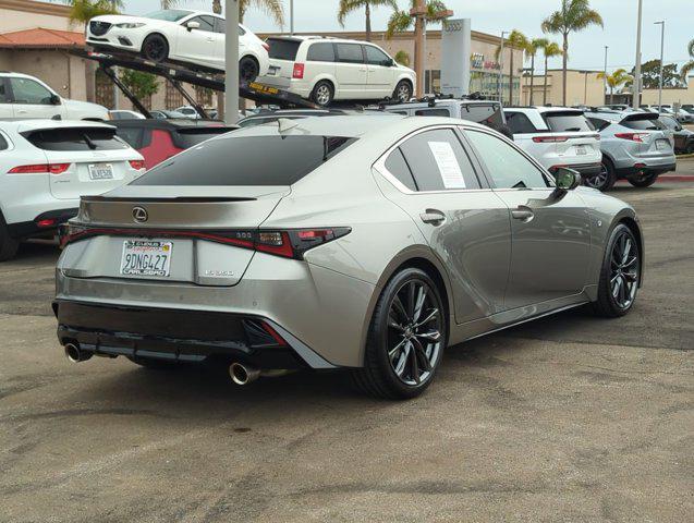 used 2023 Lexus IS 350 car, priced at $48,990