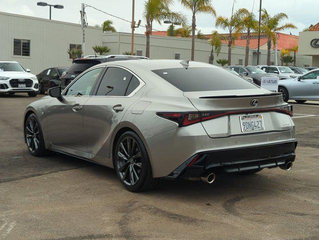 used 2023 Lexus IS 350 car, priced at $48,990