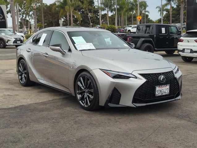 used 2023 Lexus IS 350 car, priced at $48,990