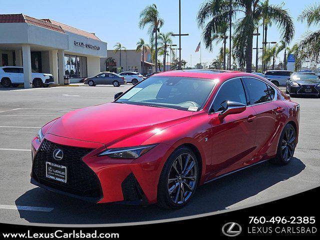 used 2022 Lexus IS 350 car, priced at $35,908
