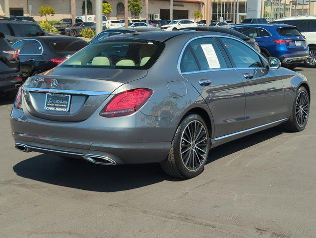 used 2021 Mercedes-Benz C-Class car, priced at $27,990