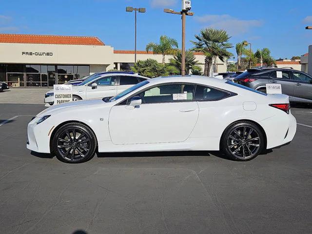 new 2025 Lexus RC 350 car, priced at $57,387