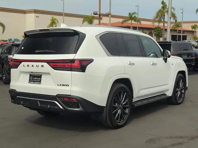 new 2025 Lexus LX 600 car, priced at $110,477