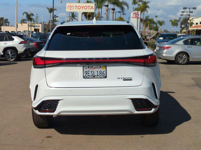 used 2023 Lexus RX 500h car, priced at $62,990