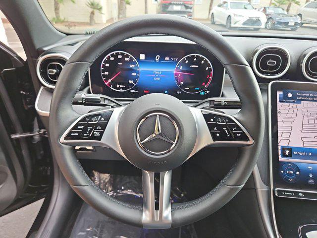 used 2024 Mercedes-Benz C-Class car, priced at $36,999
