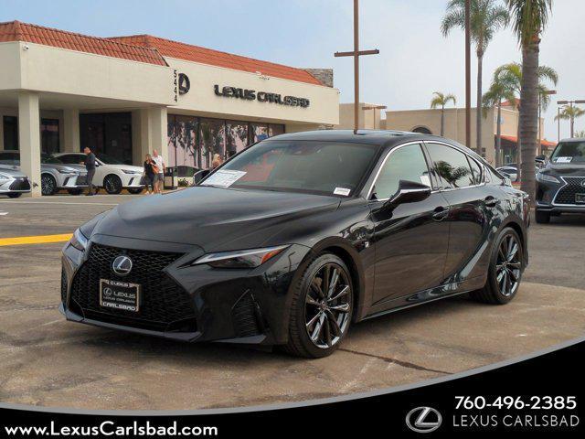 used 2023 Lexus IS 350 car, priced at $46,500