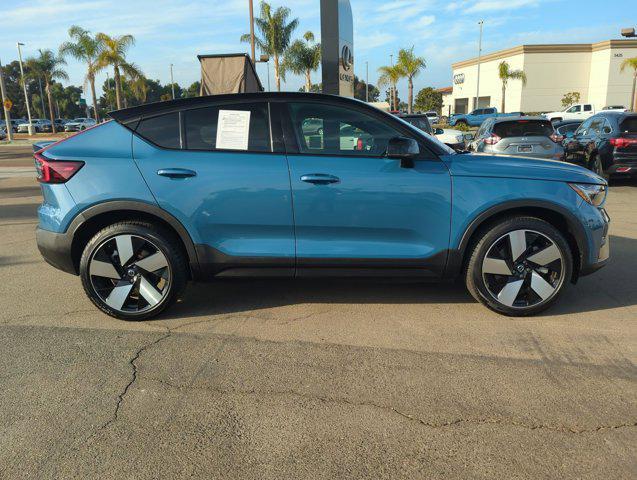 used 2022 Volvo C40 Recharge Pure Electric car, priced at $28,175