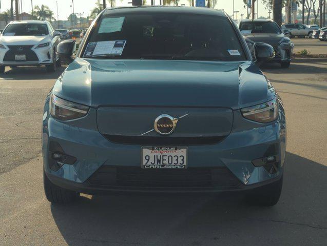 used 2022 Volvo C40 Recharge Pure Electric car, priced at $28,175