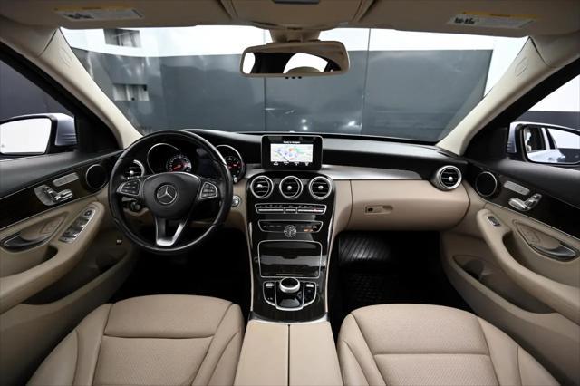 used 2017 Mercedes-Benz C-Class car, priced at $14,895