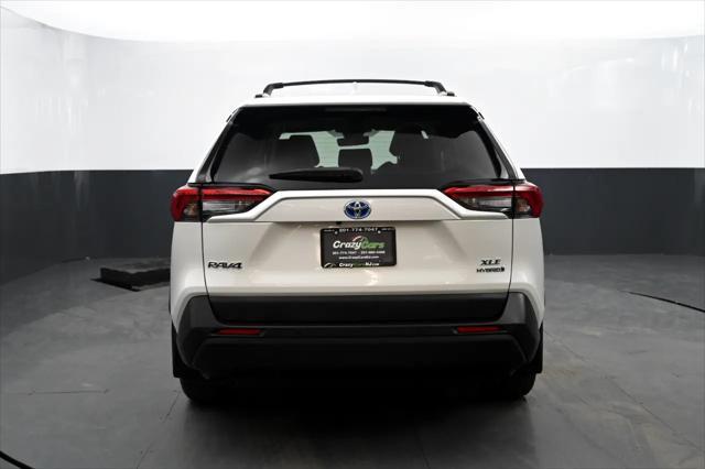 used 2021 Toyota RAV4 Hybrid car, priced at $23,495
