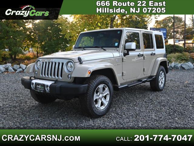 used 2017 Jeep Wrangler Unlimited car, priced at $19,995