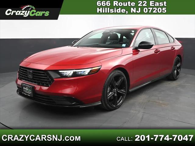 used 2023 Honda Accord Hybrid car, priced at $23,495