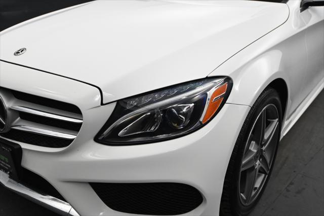 used 2018 Mercedes-Benz C-Class car, priced at $15,495