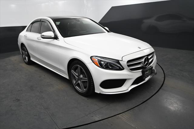 used 2018 Mercedes-Benz C-Class car, priced at $15,495