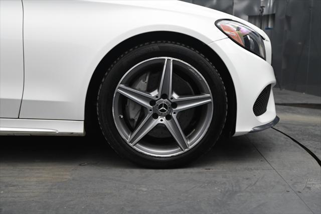 used 2018 Mercedes-Benz C-Class car, priced at $15,495