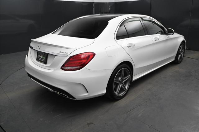 used 2018 Mercedes-Benz C-Class car, priced at $15,495