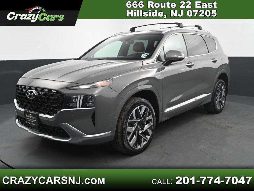 used 2021 Hyundai Santa Fe car, priced at $23,495