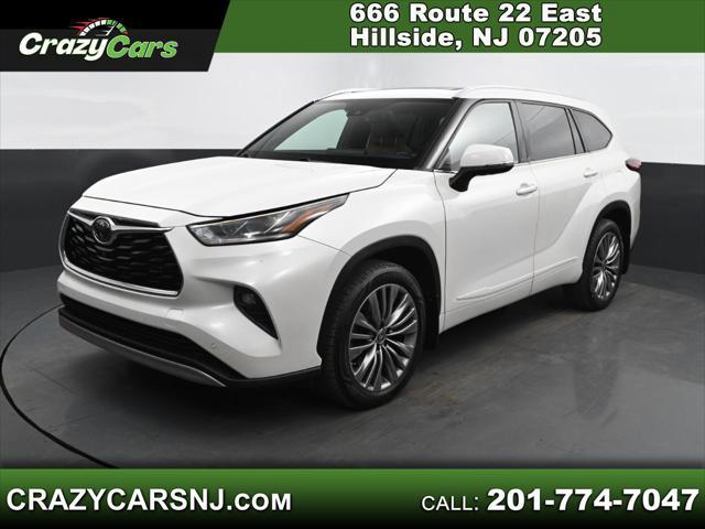 used 2021 Toyota Highlander car, priced at $32,495