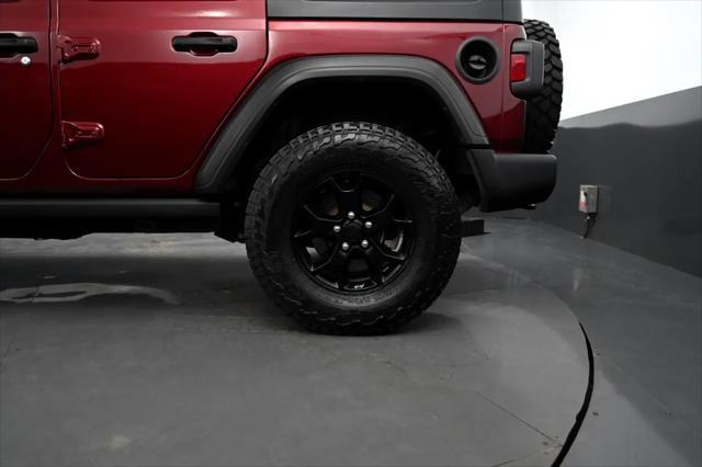 used 2021 Jeep Wrangler car, priced at $23,995