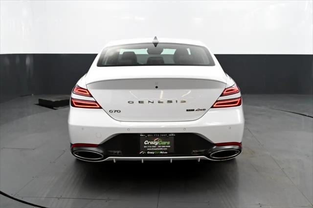 used 2022 Genesis G70 car, priced at $26,495