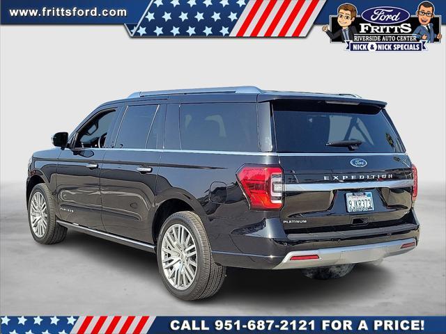 used 2023 Ford Expedition Max car, priced at $69,532