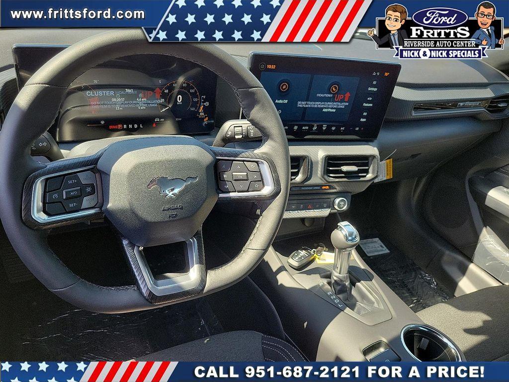 new 2025 Ford Mustang car, priced at $34,267
