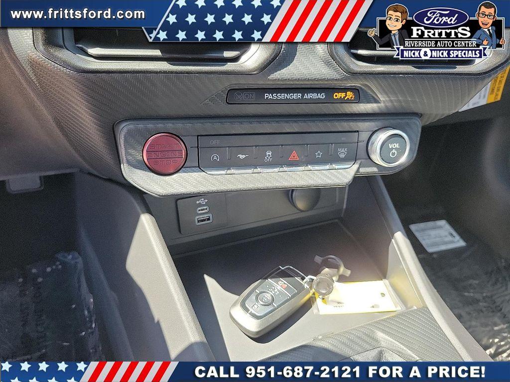 new 2025 Ford Mustang car, priced at $34,267