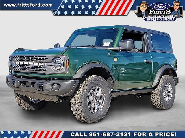 new 2023 Ford Bronco car, priced at $57,015