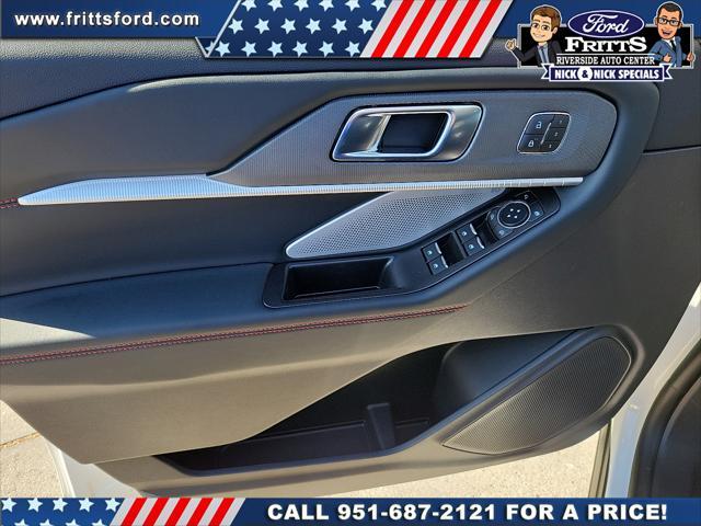 new 2025 Ford Explorer car, priced at $58,852