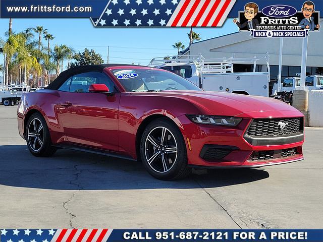 used 2024 Ford Mustang car, priced at $33,817