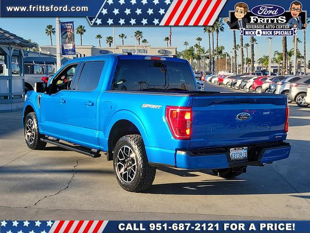 used 2021 Ford F-150 car, priced at $37,391