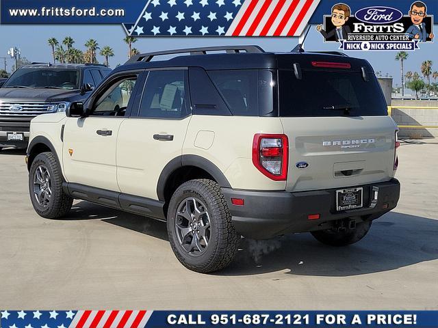 new 2024 Ford Bronco Sport car, priced at $41,655