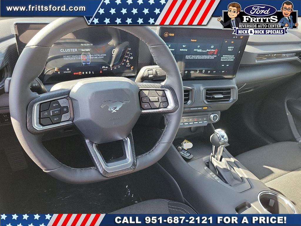 new 2025 Ford Mustang car, priced at $34,673