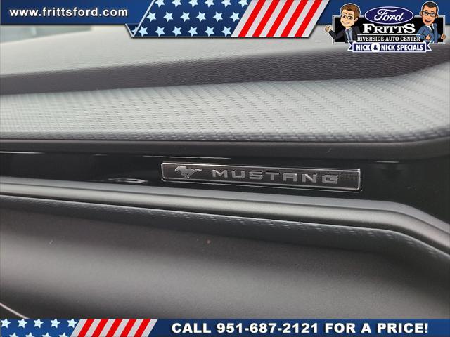 new 2025 Ford Mustang car, priced at $34,673