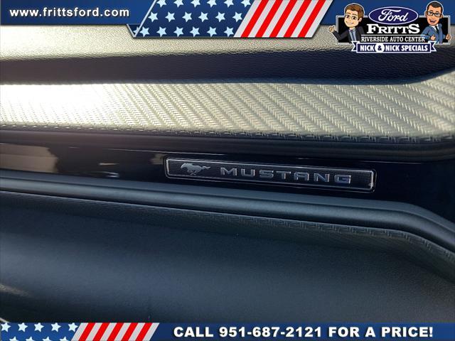 new 2025 Ford Mustang car, priced at $48,129