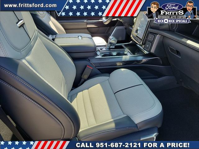 new 2025 Ford F-150 Lightning car, priced at $89,385